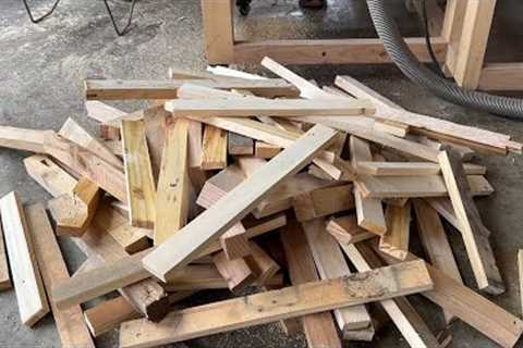 Creative Woodworking: Making a Storage Cabinet from Leftover Wood and Pallets