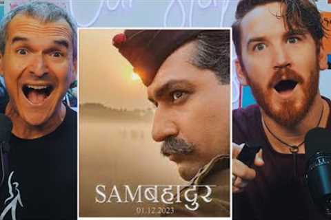 Sam Bahadur Teaser REACTION!! | Vicky Kaushal