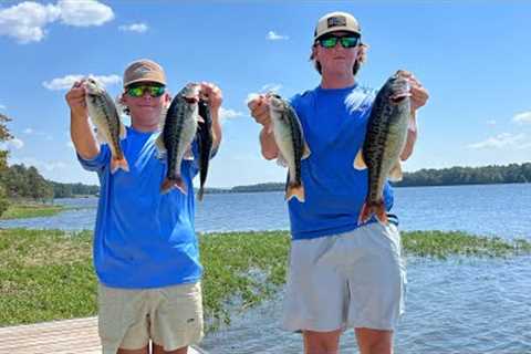 Fishing Lake Jordan in the fall | fall bass fishing #fishing