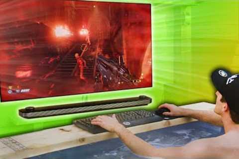 Gaming Hot Tub Setup!