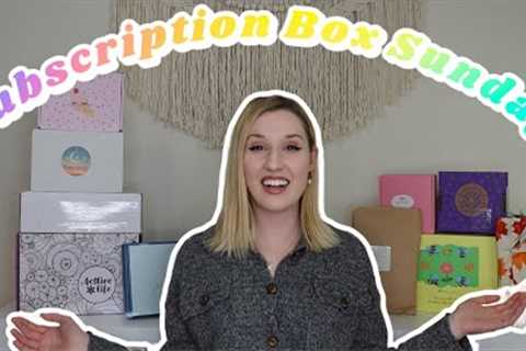 Subscription Box Sunday | Vol. 3 October 2023