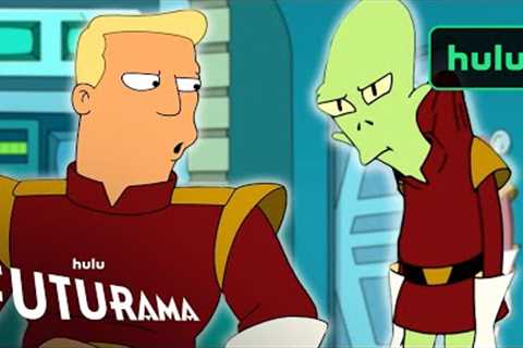 Kif Has Had ENOUGH of Zapp Brannigan | Futurama New Season Episode 8 | Opening Scene | Hulu