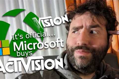 Microsoft/Xbox Acquires Activision - UK Drops Restraints - Adam Koralik