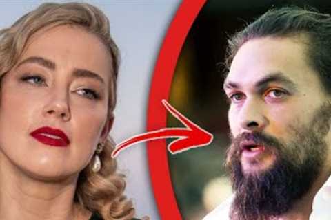 Amber Heard accuses Jason Momoa of getting her fired from Aquaman 2.