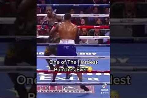 One Of the Hardest Punches Ever