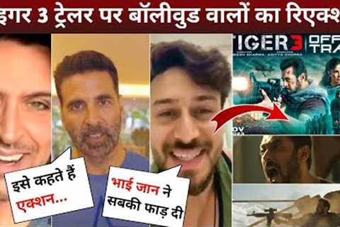 Bollywood Reaction Tiger 3 Trailer Reaction REVIEW | Tiger 3 trailer