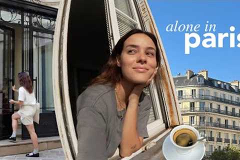 alone in paris |  solo travel VLOG