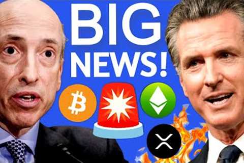 🚨SEC WON'T APPEAL GRAYSCALE BITCOIN ETF RULING &amp; CALIFORNIA PASSES CRYPTO REGULATION!🚨