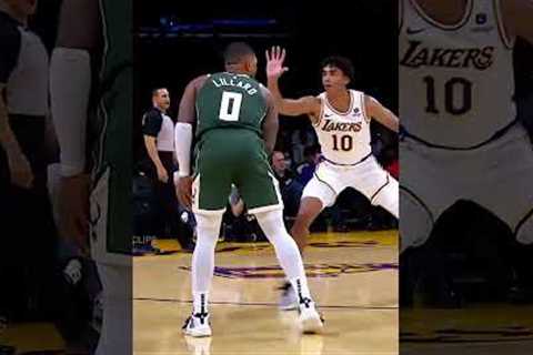 LeBron watching Dame &amp; Giannis 🔥👀