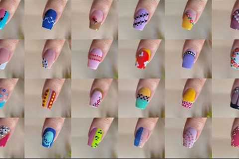 25+ Easy nail art designs for beginners compilation || Best nail art designs 2023