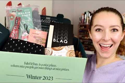 FabFitFun Winter 2023 Subscription Box Unboxing!