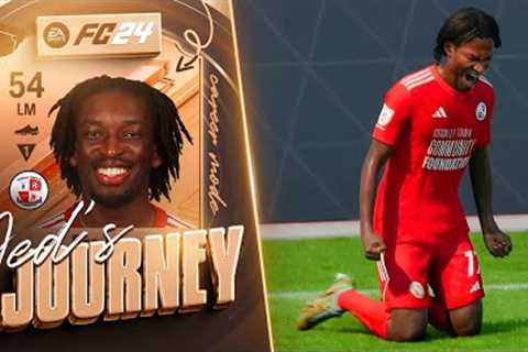 #3 MY BROTHERS FIRST PROFESSIONAL GOAL!!! || JEDS JOURNEY FC24 CAREER MODE