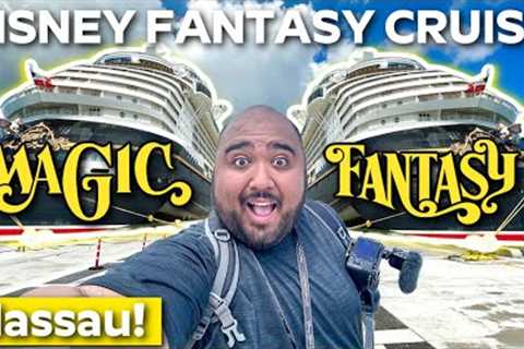 TWO DISNEY CRUISE SHIPS IN ONE PORT! Disney Fantasy 8 Night Western Caribbean Cruise Vlog 7