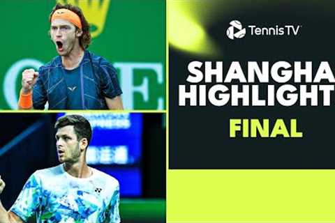 Andrey Rublev vs Hubert Hurkacz For The Title! 🏆 | Shanghai 2023 Final Highlights