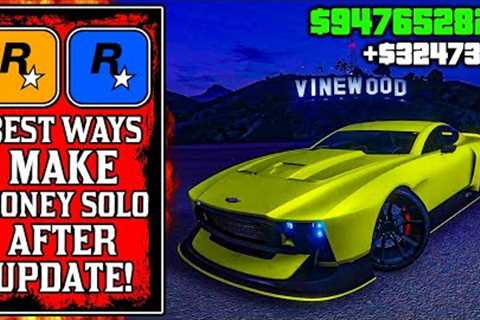 This Is So SIMPLE.. The BEST WAY To Make Money SOLO After UPDATE in GTA Online! (GTA5 Fast Money)