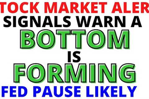 Stock Market CRASH:  S&amp;P 500 Bottom Will Likely Form Soon After More Volatility