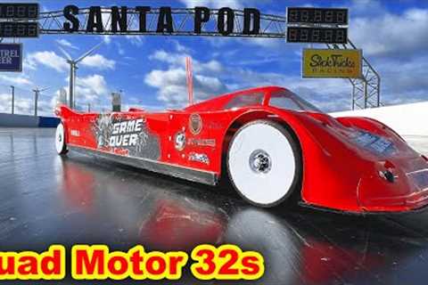 100HP Worlds Fastest RC Car Project on Drag Strip