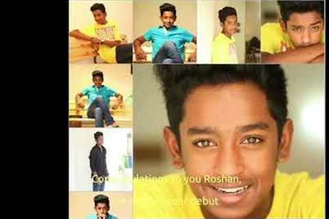 Rajamouli unveils the first look of Suma and Rajeev Kanakalas son Roshans Bubblegum