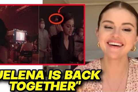 Justin Bieber SPOTTED CHEERING On Selena Gomez From Her Lastest Viral BTS Video