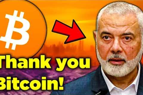 Bitcoin to Blame for Hamas Israel War