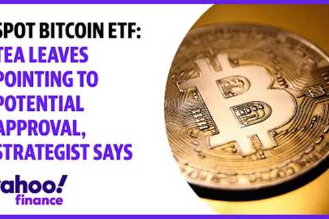 Spot bitcoin ETF: Tea leaves pointing to potential approval, strategist says