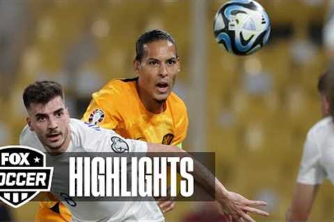 Greece vs. Netherlands Highlights | European Qualifiers