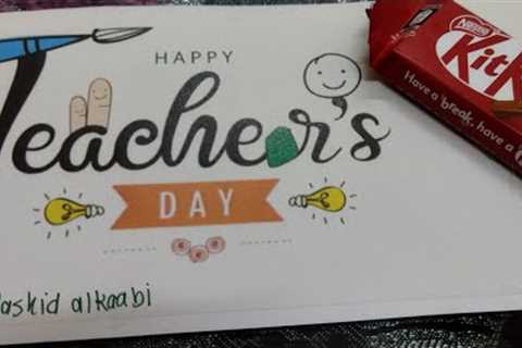 UNBOXING GIFTS FROM STUDENTS HAPPY TEACHERS DAY