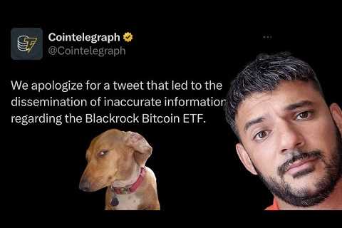 BLACKROCK DENIES BITCOIN ETF APPROVAL...