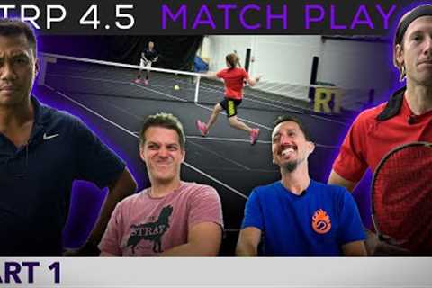 Toxic Tennis Troll vs Tweener Addict - NTRP 4.5 Match Play (Part 1)