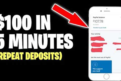 GET PAID $100 In 10 Minutes (Make Money Online)