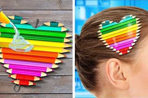 Cute and Easy DIY Jewelry 💍🔥 Unleash Your Creativity with 3D Pens and Hot Glue 🌈💧