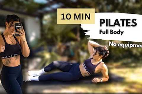 Everyday full body Pilates Workout 10 MIN - no repeats