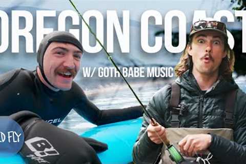 Fly Fishing &amp; Surfing the Oregon Coast with Goth Babe Music