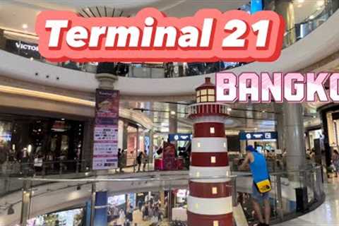 TERMINAL 21 shopping mall, Famous tourist spot with Cheap food court… Bangkok, Thailand 🇹🇭