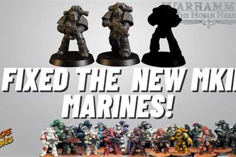 I Fixed the new MK iii Marines for Horus Heresy!