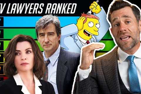 I Ranked Every Lawyer on TV (Tier List)