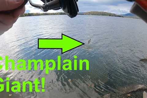 Catching A Fall Giant On Lake Champlain! [Primordial Fishing Episode 100]