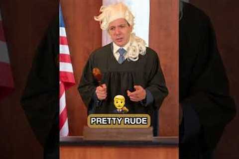 Never Do This In Court!