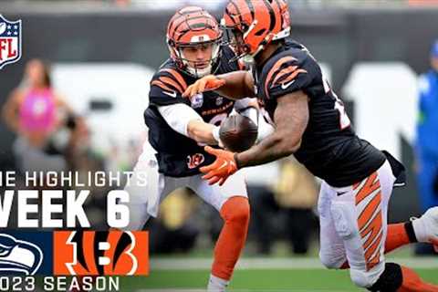Seattle Seahawks vs. Cincinnati Bengals Game Highlights | NFL 2023 Week 6