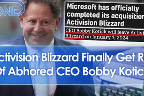 CEO Bobby Kotick Is Leaving As Microsoft/Xbox Acquisition of Activision Blizzard Becomes Official