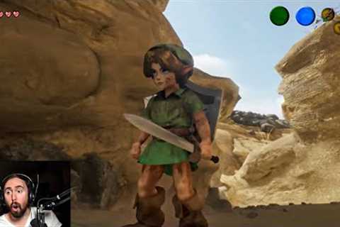 Asmon Reacts to Zelda REMADE in Unreal Engine 5