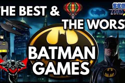 The Best and the Worst Batman Video Games