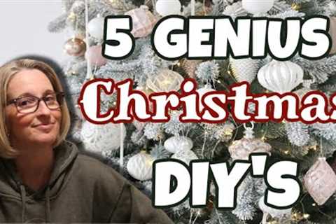 5 GENIUS Christmas DIY's you will LOVE