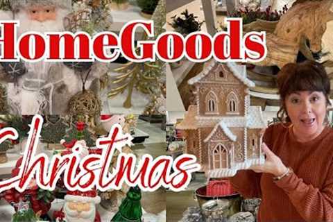 HOMEGOODS CHRISTMAS SHOP WITH ME &amp; HAUL 2023 | CHRISTMAS 2023 | HOMEGOODS CHRISTMAS 2023