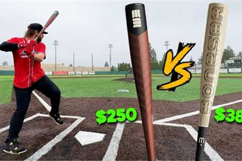 Hitting with the Warstic WARHAWK3 | BBCOR Baseball Bat Review (vs. Bonesaber Hybrid)