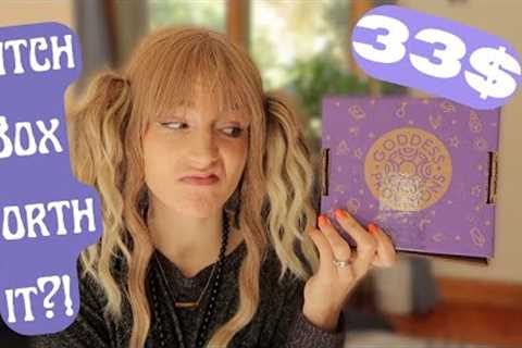 ⭐️ Goddess Provisions Witch Subscription Box Unboxing Review ! Is this witchy modern box worth it?