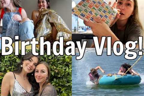 VLOG: My Girlfriend's Birthday! (Decorating, Gifts, &amp; a Boat Day!)