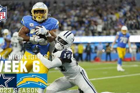 Dallas Cowboys vs. Los Angeles Chargers | 2023 Week 6 Game Highlights