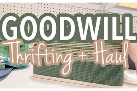 THRIFT WITH ME + THRIFT HAUL ~ THRIFTING GOODWILL FOR HOME DECOR ~ THRIFT SHOPPING