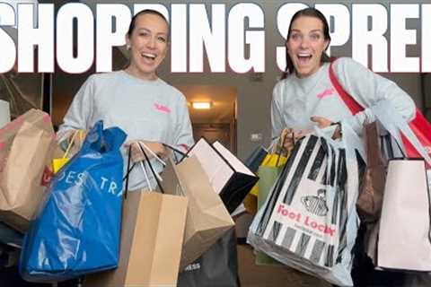 NO BUDGET SHOPPING SPREE AT THE BIGGEST MALL IN AMERICA | FLYING TO THE MALL FOR EPIC SHOPPING HAUL